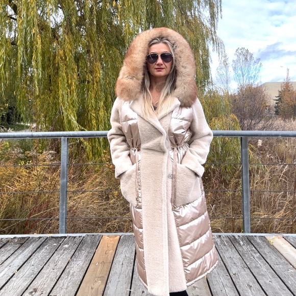 New Jacket with natural fur NWT - Picture 8 of 12